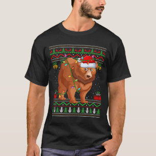 Bear Animal Ugly Grizzly Bear T-Shirt