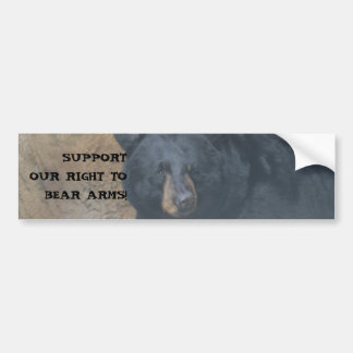 BEAR ARMS - 2ND AMMENDMENT RIGHT BUMPER STICKER