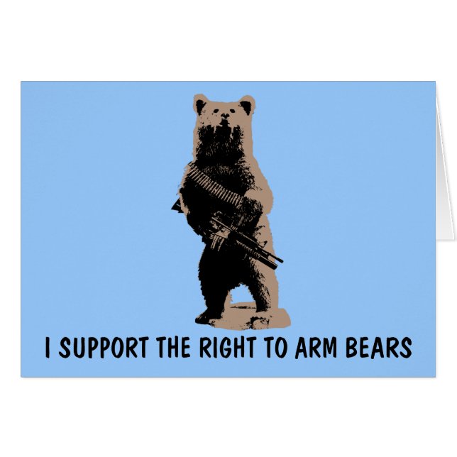 Bear arms Grizzly Bear (Front Horizontal)