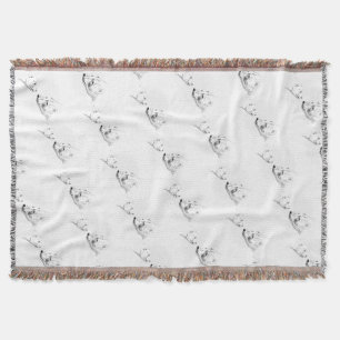 Bear Art Blanket Mother & Cub Bear Throw Blanket