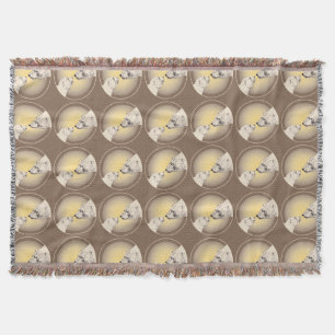 Bear Art Blanket Mother & Cubs Bear Throw Blanket