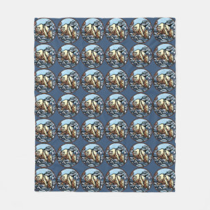 Bear Art Blanket Native Art Bear Blankets