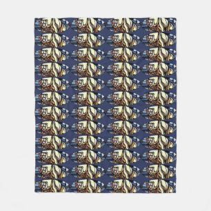 Bear Art Blanket Native Art Bear Blankets