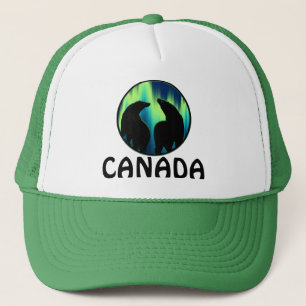 Bear Art Caps Aurora Native Art Bear Hats Caps