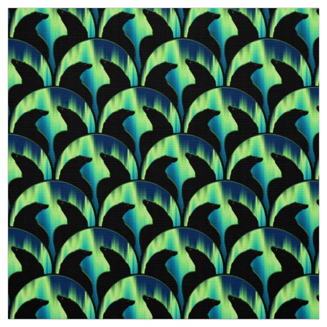 Bear Art Fabric Aurora Bear Art Fabric (Swatch)