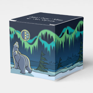 Bear Art Gift Box Personalize Polar Bear Gift Box