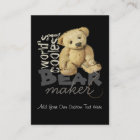 Bear Artists Design Personalized Business Cards