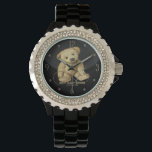Bear Artists Design Watches<br><div class="desc">Do you make bears or do you know someone who does? Shout about their needle skills and treat your favourite bear artist to this unique wrist watch. Featuring a cute teddy bear illustration, complete with needle and thread, the text reads "sew many bears - so little time". It would make...</div>