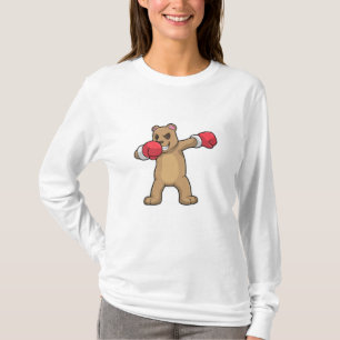Bear as Boxer at Boxing & Hip Hop Dance Dab T-Shirt