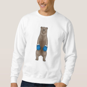 Bear as Boxer with Boxing gloves Sweatshirt