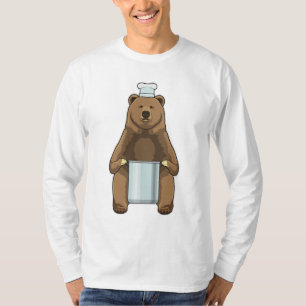 Bear as Cook with Cooking pot T-Shirt