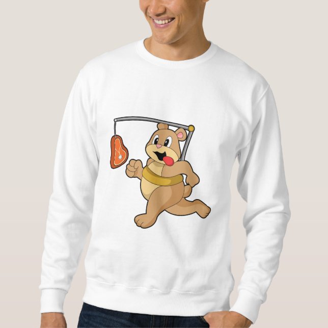 Bear as Runner Sweatshirt (Front)