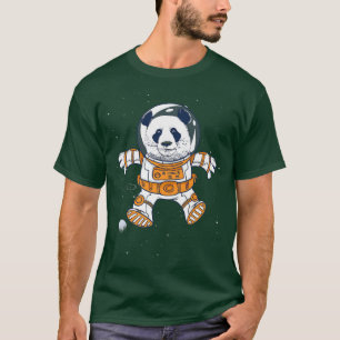 Bear Astronaut Pilot Space Flight Cosmos Universe T-Shirt