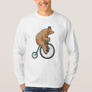 Bear at Circus with Bicycle T-Shirt