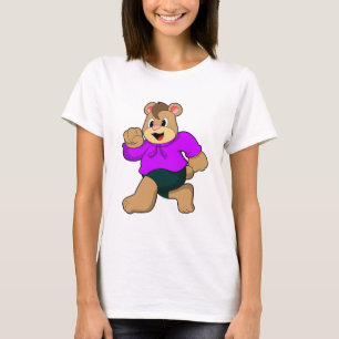 Bear at Running T-Shirt