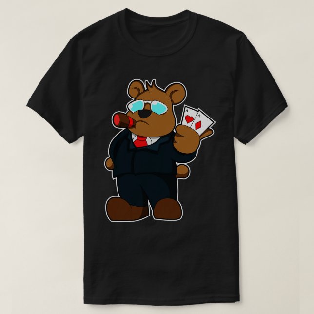 Bear at with ds T-Shirt (Design Front)