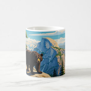 Bear at Yosemite National Park Coffee Mug