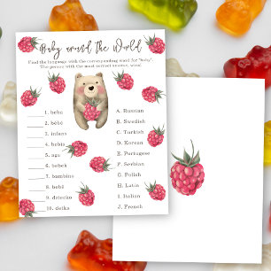 Bear - Baby around the world game