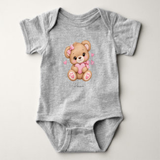 Bear baby bodysuit
