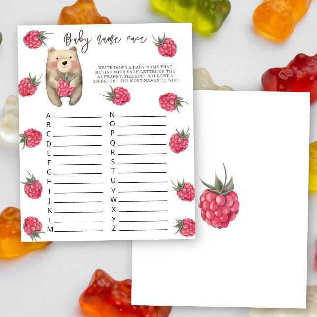 Bear - Baby name race game (Creator Uploaded)