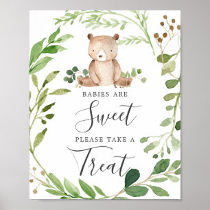 Bear Baby Shower Babies Are Sweet Sign