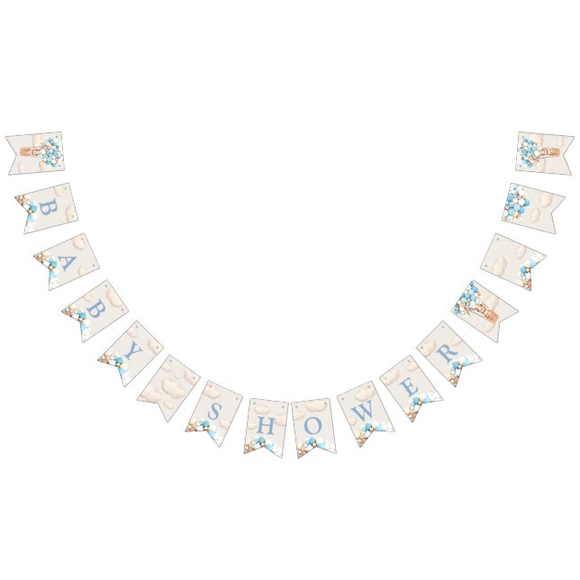 Bear Baby Shower Buntin Flags (All)