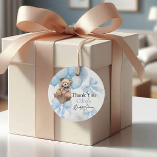 Bear Baby Shower  Favour Tags