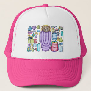 Bear Backpacker Gear Spread Hat