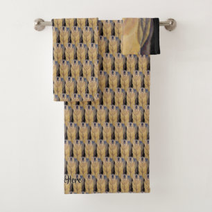 Bear Bath Towel Set Custom Polar Bear Towels