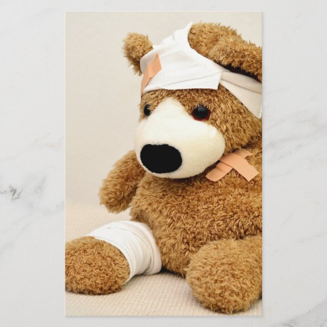Bear bears animal custom personalize Anniversaries Flyer (Front)