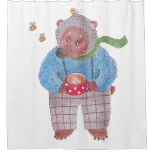 Bear, bees and cappuccino