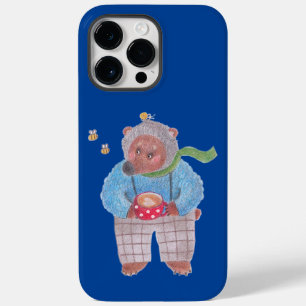 Bear, bees and cappuccino Case-Mate iPhone 14 pro max case