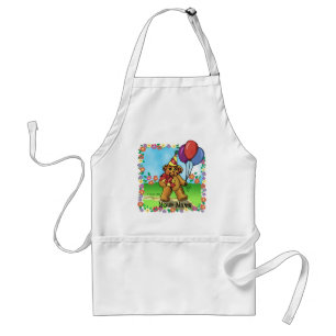 Bear Birthday Party aprons