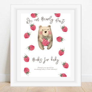Bear - Books for baby Poster