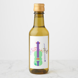 Bear bottle  wine label