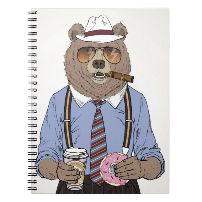 Bear Breakfast Notebook (Front)