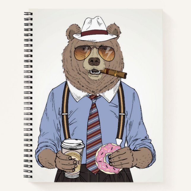 Bear Breakfast Notebook (Front)