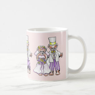 Bear Bride And Groom wedding mug