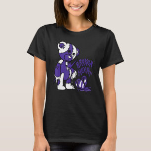 Bear Broken Heart  Loves 5s Matching T-Shirt