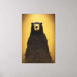 bear Canvas Print 