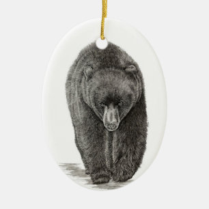 Bear Ceramic Ornament