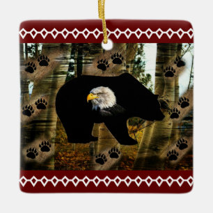 Bear Ceramic Ornament
