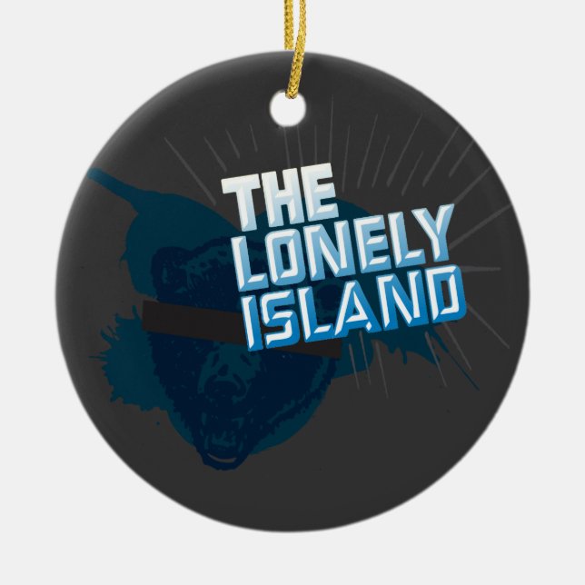 Bear Ceramic Ornament (Front)