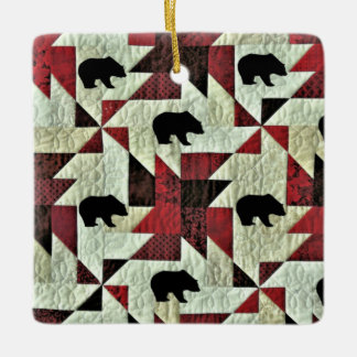 Bear Ceramic Ornament