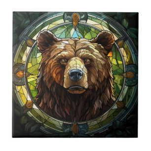 Bear Ceramic Tile