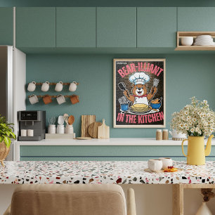 Bear Chef Unique Gift Jigsaw Puzzle