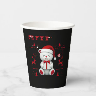 Bear Christmas Christmas (2) Paper Cups