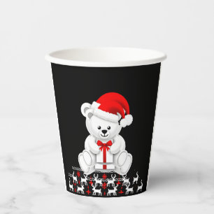 Bear Christmas Christmas (2) Paper Cups