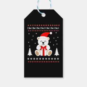 Bear Christmas Christmas (4) Gift Tags
