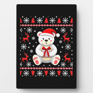 Bear Christmas Christmas Plaque